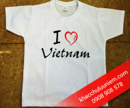 Áo thun Tôi yêu Việt Nam - I love Viet Nam