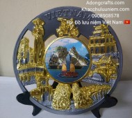 Đĩa sắt kim loại lưu niệm các địa danh đất nước Việt Nam