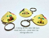 Móc khóa hình chiếc nón lá Sài Gòn Hồ Chí Minh