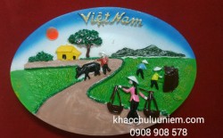 Phong cảnh làng quê Việt Nam